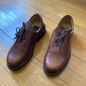 SOLD - Original Haferl Trad. Lace-Up Leather Loafer